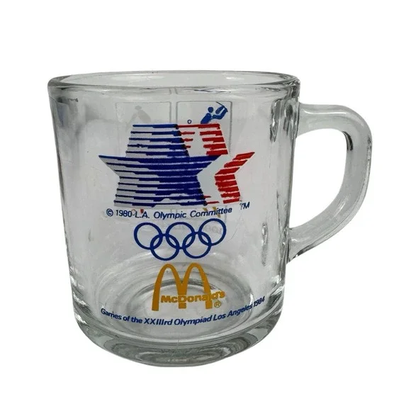 1984 McDonald's LA Olympics Cup Mug Baseball Basketball Soccer E72Q - Picture 5 of 7